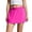 Hot Pink, variant on Womens Athletic Running Skirt with Built in Shorts Sun Protection Tennis Golf Gym Workout Yoga Skort Blue S
