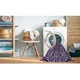 thumbnail image 2 of Ahgly Company Machine Washable Indoor Rectangle Transitional Bright Lilac Purple Area Rugs, 6' x 9', 2 of 7