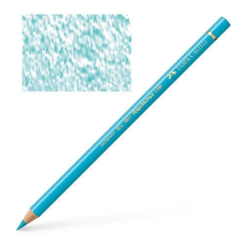 Faber Castell Polychromos Pencils Individual No 154 Light Cobalt Turquoise Walmart Com