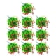 thumbnail image 1 of Wosthever 10 piezas de plantas falsas artificiales Camelia resistente a los rayos UV ramo de flores exteriores jardín Oficina balcón Decoración Rojo, 1 of 6