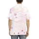 thumbnail image 4 of Camisas De Mezclilla Para Hombre Camisas estampadas para hombre, camisas de playa con botones de manga corta para hombre (Purple, L), 4 of 7