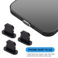 thumbnail image 2 of MasteelfCA 5Pcs Mobile Phone Dustproof Plugs Charger Port Protectors Compatible for iPhone, 2 of 7