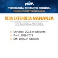 thumbnail image 2 of 2 ANTICONGELANTES + REFRIGERANTE 50/50 PEAK OET ORIGINAL EQUIPMENT TECHNOLOGY para VEHÍCULOS NORTEAMERICANOS - NARANJA, 2 of 6