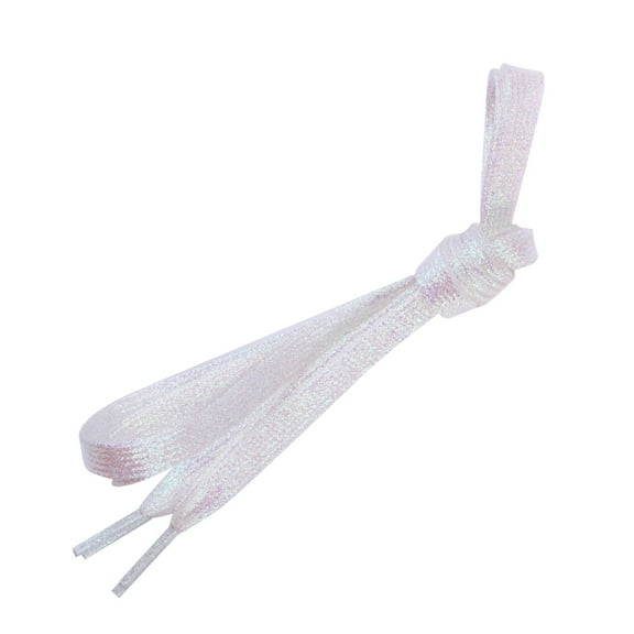 CTIRCHIU Flat Lace Fancy Shoelaces Shoelaces Cloth White 1Pcs