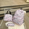 thumbnail image 5 of 3pcs/set Large Capacity Backpack, Cute Unicorn Backpack With Lunch Bag & Pencil Case For School Students, 5 of 5