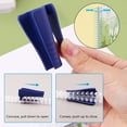 thumbnail image 2 of Plastic Binder Ring Opener for Loose Leaf Binders Binding Spines Combs Opening, 2 of 13