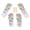style1, variant on 2Sets Massage Stick Reflexology Socks Reusable Foot Pain Relief Foot Pressure Point Socks With Massage Tool Relieve Tired Feet
