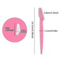thumbnail image 2 of Namotu Eyebrow Razor,60 Pcs Eyebrow Razors Multipurpose Exfoliating Tool Trimming And Shaving Grooming Eyebrow Face Razor, Shaper For Women And Man ,3, 2 of 5