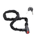 thumbnail image 1 of Candado para bicicleta negro, portátil, accesorios, ligero, resistente, antirrobo, reparación Longitud 60 cm, 1 of 8