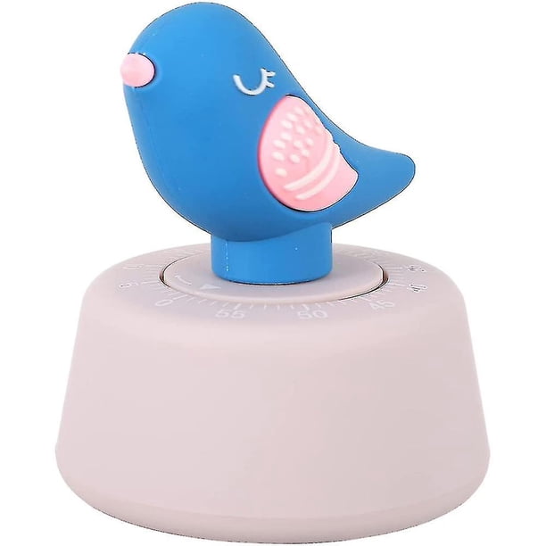 Temporizador de cocina Temporizadores de huevos mecánicos Figura Temporizador de cuenta regresiva (azul)