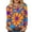 A13 Orange Long Sleeve Floral Tops, variant on Trikvn Abstract Graphic Print Tops for Women Long Sleeve Crewneck Casual Shirts Lightweight Loose Fit Pullover Blouses Comfortable Fashion Tees for Work Dailywear, S-5XL