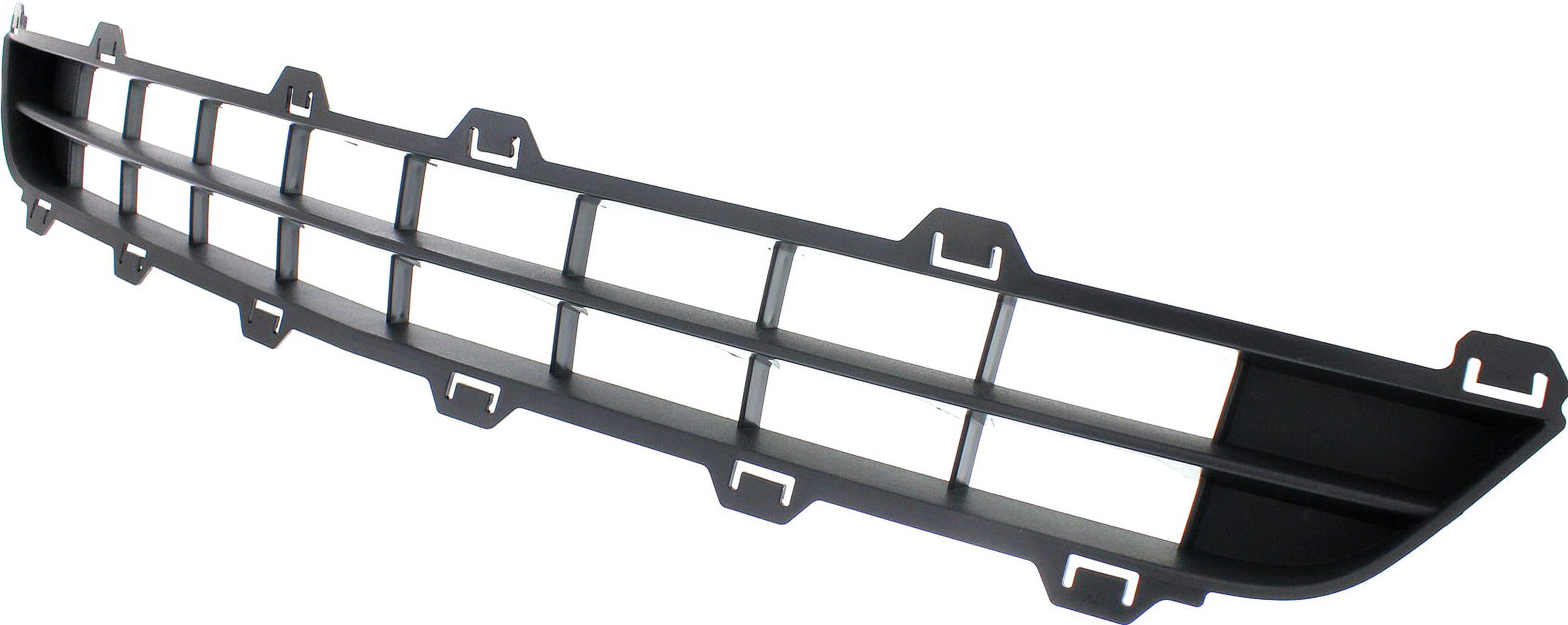 Bumper Grille Compatible With 2010-2012 Lincoln MKZ Front Textured Black