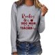 thumbnail image 1 of ICHUANYI Clearance Women's Printed Casual Loose Round Neck Long Sleeve T-shirt Tunic Tops Blouse ICHUANYI "ICHUANYI", 1 of 6