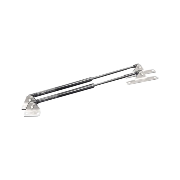 LS Fabrication 4754HSK-B Hood Strut Kit, 1947-54 GM Truck, Black