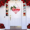thumbnail image 6 of Valentine's Day Door Hanging Front Door Sign Outdoor Decor Love Cotton Rope Ornament Wedding Party Supplies Home Decoration, 6 of 8