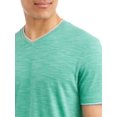 thumbnail image 4 of Lee Men's Short Sleeve Textured Jersey V-Neck Tee, Available up to size 2XL, 4 of 4