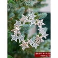 thumbnail image 4 of Camal 1 pieza de adorno colgante de acrílico transparente con forma de alce de ballet, campana de copo de nieve de Navidad, colgante de Navidad, decoración del hogar, regalos de Año Nuevo, 4 of 5