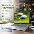 thumbnail image 5 of HP 17.3" FHD Laptop for Business and Students - AMD Ryzen 5 7430U , Webcam, Wifi6, Win 11 Pro, 8GB RAM, 256GB SSD, w/Accessories, 5 of 7