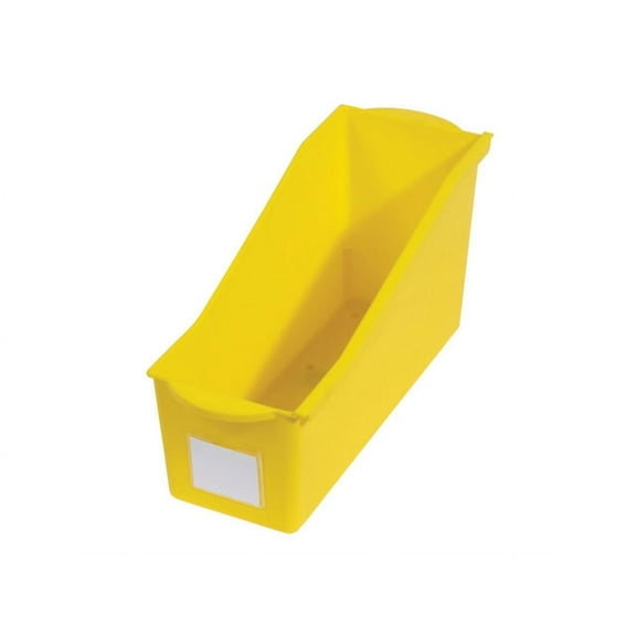 Deflecto 39508YEL Antimicrobial Kids Book Bin (Yellow)