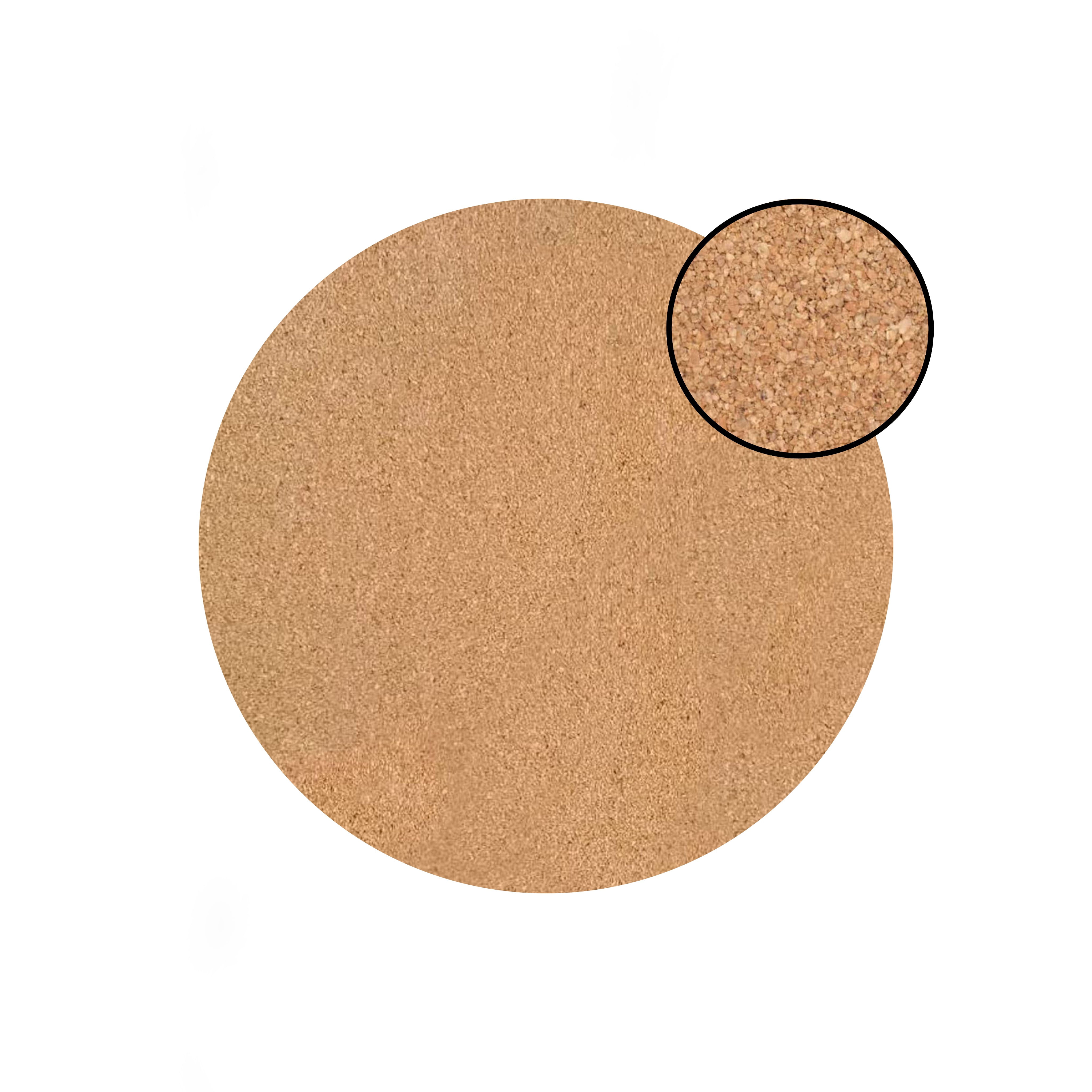 Dainty Home Marble Cork Metallic Print Round Set of 6 Placemats in Rose Gold