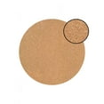 thumbnail image 4 of Dainty Home Marble Cork Metallic Print Round Set of 6 Placemats in Rose Gold, 4 of 4