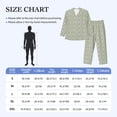 thumbnail image 4 of Sikiie Leaves Mens Pajama Set, Soft Warm Long Sleeve Sleepwear, Cozy Button-Down Pjs for Men-XX-Large, 4 of 7