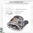 thumbnail image 5 of Disketp Bright Insects Oven Mitts And Potholders Bbq Gloves-Oven Mitts And Pot Holders With Recycled Infill Silicone Non-Slip Cooking Gloves For Cooking Baking Grilling, 5 of 9