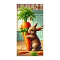 thumbnail image 1 of YWIYIUD 1PC Happy Easter Door Cover Easter Decorations, 71x35 Inch Easter Rabbit Eggs Door Banner Welcome Easter Banner Spring Theme Rabbit Door for Front Door Wall Indoor Outdoor Home Decor, 1 of 7