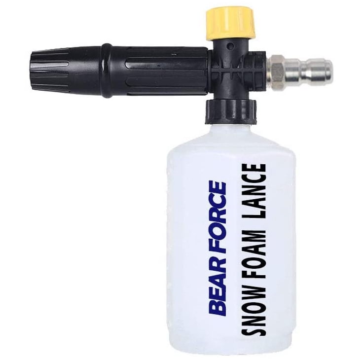1/4" Adjustable Snow Foam Lance Cannon Washer Bottle Pressure Car Wash BottleJet 