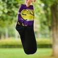 thumbnail image 3 of Purple Bat, Haunted House and Tree by the Moon Socks, 3 of 3