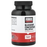 Force Factor Blueberry Concentrate, 500 mg, 90 Softgels