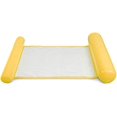 thumbnail image 1 of Ideal Swan Hamaca Flotante Inflable Hamaca para Piscina 4 en 1 [Hamaca + Tumbona + Flotador + Silla de Ejercicio] para Piscina Playa Mar - Azul (Amarillo), 1 of 5