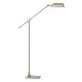 thumbnail image 1 of Benjara BM224883 Intégré Lampadaire LED avec Corps en Métal & Hauteur Réglable&44; Argent, 1 of 5