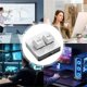 thumbnail image 5 of Custom Mini Keyboard 2 Key RGB Macro OSU Keypad Programmable Mechanical Keyboard for Gaming Working, Black Type B, 5 of 5