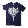 thumbnail image 3 of Rib Cage Zipper Shirt Halloween Skeleton Shirt Halloween Scary Costume Funny Halloween Shirt, 3 of 6