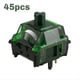 thumbnail image 4 of 45 Interruptores de Niebla Verde de 5 Pines, 60 Gf, Lubricados Linealmente para Teclados Mecánicos MX., 4 of 5