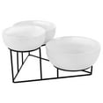 thumbnail image 3 of GBS Elite 4 Piece Bowl Set with Metal Rack, 3 of 3