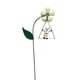 thumbnail image 4 of Adorno de columpio de flores artificiales para decoración de Pascua, paisaje artificial creativo en miniatura Blanco, 4 of 9