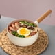 thumbnail image 3 of Olla antiadherente de inspiración japonesa para preparar leche y fideos, segura para comidas saludables para bebés, 3 of 8