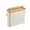 White#3, variant on Fabric Bathroom Tissue Basket, Open-Top Storage Organizer for Toilet Paper & Bath Accessories, Space-Saving 45x15.5x36cm, Easy to Clean