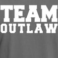 thumbnail image 3 of CafePress - TEAM OUTLAW Women's Dark T Shirt - Mens Comfort Colors Shirt, 3 of 5