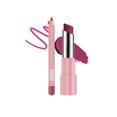 thumbnail image 1 of 2Pcs Lipstick and Lip Liner Combo, Lip Liner and Lip Gloss Kit for Women, Matte Lip Pencil and Smooth Hydrating Lipstick with Sharpener, Non-Stick Lip Makeup Set, 1 of 8