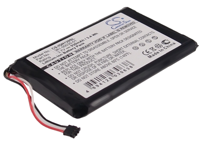 Replacement Battery For Garmin 3.7v 930mAh/3.44Wh GPS, Navigator