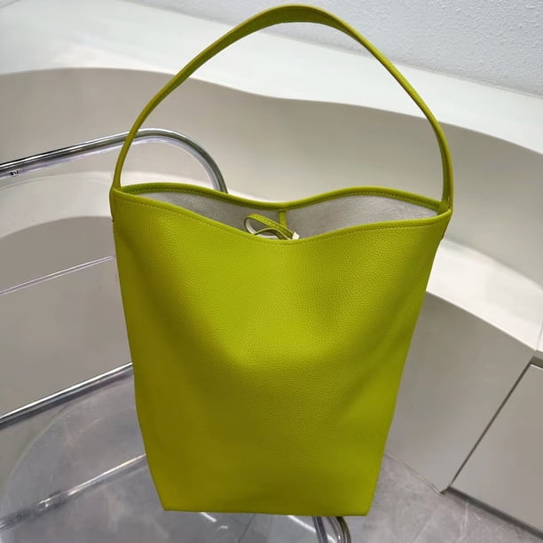 Bolso de mujer de fábrica, bolso de hombro retro sencillo, bolso de cubo de gran capacidad, bolso de axila de pu, bolso de madre e hijo de moda