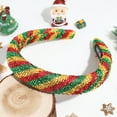 thumbnail image 4 of Yoyauz Christmas Bow Headband Christmas Bow Headband Red Green Headband Christmas Holiday Headband Cute Headband Ladies Girls Holiday Party Clothing Supplies Gifts, 4 of 6