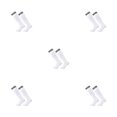 thumbnail image 1 of Calcetines deportivos Wosthever hombre duraderos transpirables rayas blancas y negras, 1 of 6