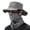 Grey, variant on Wide Brim UV Protection Sun Hat - Ice Silk Bucket Cap For Hiking Camping Fishing