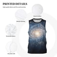 thumbnail image 3 of Honeii The Galaxy print basktball shirt for men and women, Unisex basketball jersey for Theme party-X-Large, 3 of 6