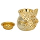 thumbnail image 5 of Quemador de incienso de cerámica con diseño de búho dorado, difusor de aroma, portavelas para sauna, meditación, salón de belleza, 5 of 10