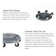 thumbnail image 4 of Trash Can Dolly Heavy-duty | 5 Caster | 460 Lb Capacity | 18" Gray, 4 of 8